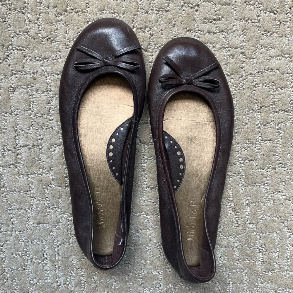 Michelle D Brown Ballet Flats
